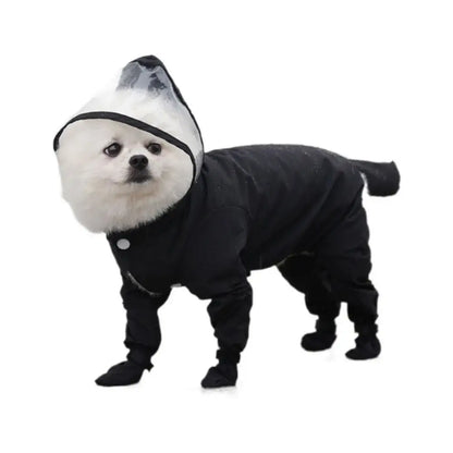 Impermeable para Perro con Botitas Integradas
