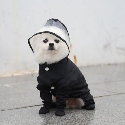 Impermeable para Perro con Botitas Integradas