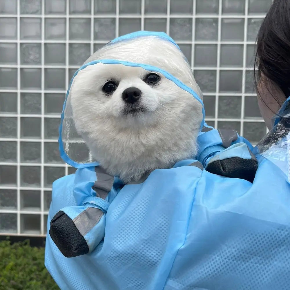 Impermeable para Perro con Botitas Integradas