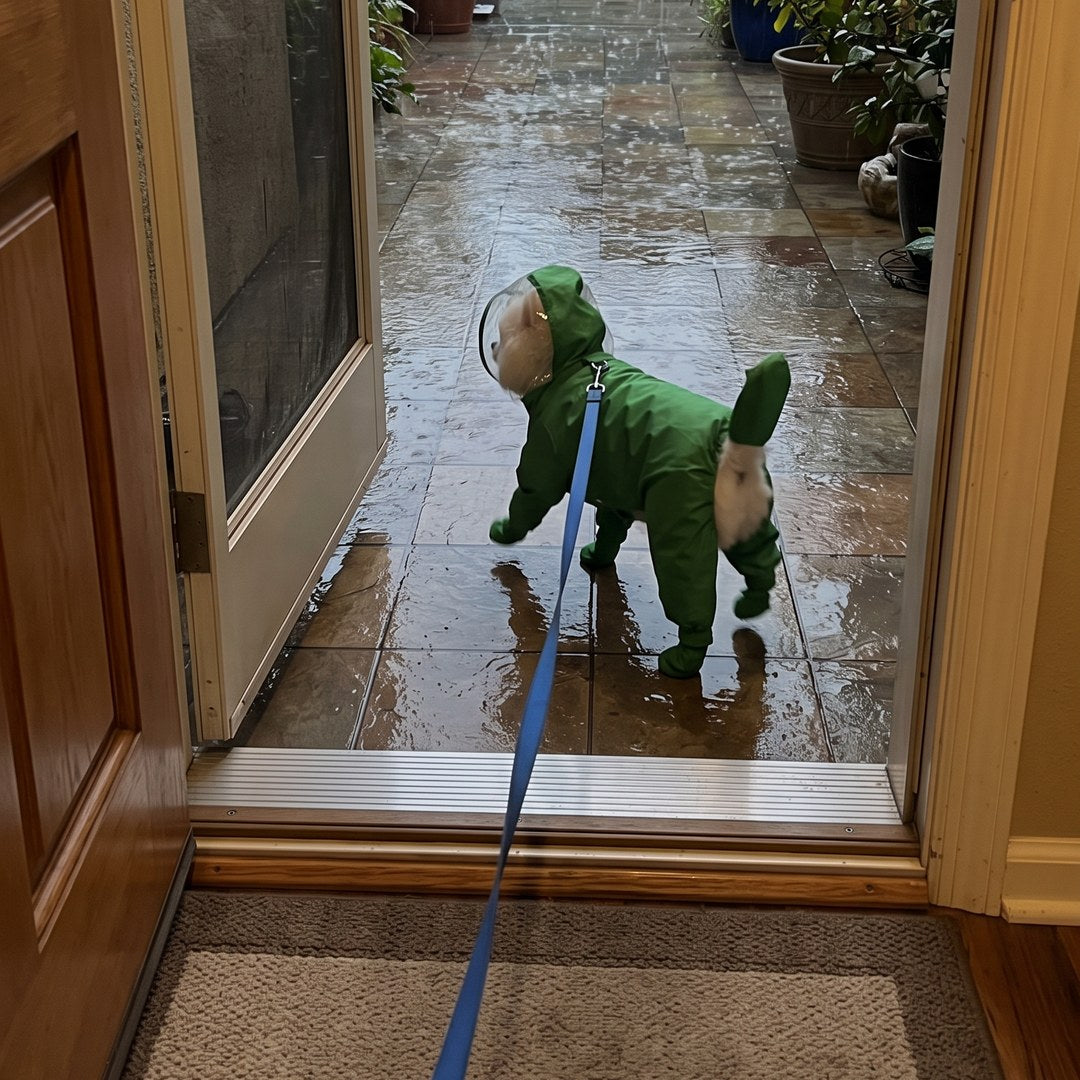 Saliendo a la lluvia
